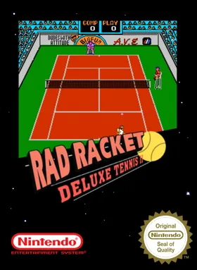 Rad Racket - Deluxe Tennis II (Asia) (En) (Unl) box cover front